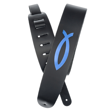 Planet Waves 25L-RFSH Icon Leather Collection Leather Strap - Fish