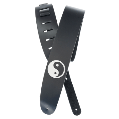 Planet Waves 25L-YNYG Icon Leather Collection Leather Strap - Yin Yang