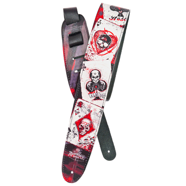 Planet Waves 25LAL02 Alchemy Gothic Leather Collection Strap - Dead Draw