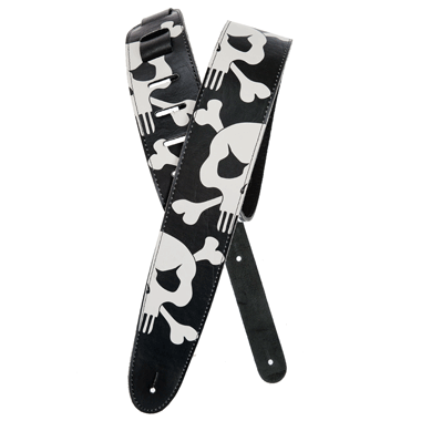 Planet Waves 25LHR02 Hot Rod Collection Correa de Cuero - Vintage Skull