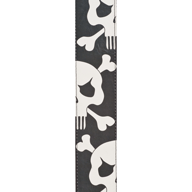 Planet Waves 25LHR02 Hot Rod Collection Correa de Cuero - Vintage Skull