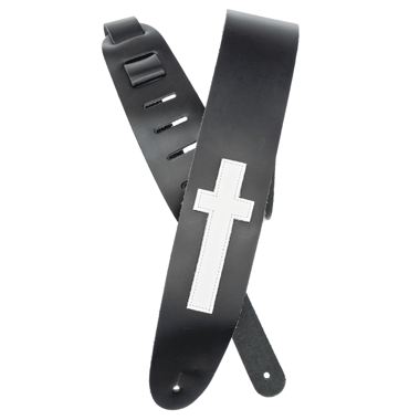 Planet Waves 25LIC02 Icon Leather Collection Correa de Cuero - Icon Cross