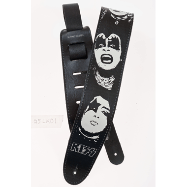 Planet Waves 25LK01 The KISS Collection Leather Strap - Kiss
