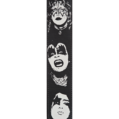 Planet Waves 25LK01 The KISS Collection Leather Strap - Kiss