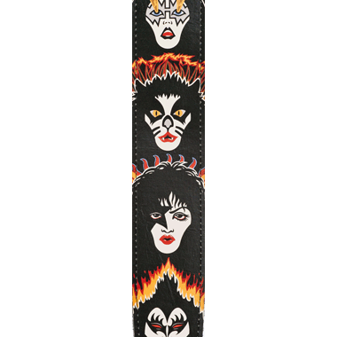 Planet Waves 25LK04 The KISS Collection Correa de Cuero - Rock and Roll Over
