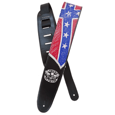 Planet Waves 25LLS01 LYNYRD SKYNYRD Collection Correa de Cuero - Flag