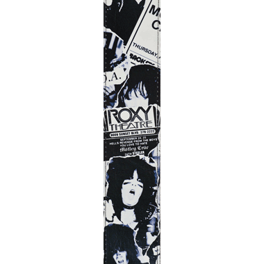 Planet Waves 25LMC01 MÖTLEY CRÜE Collection Leather Strap - Sons of Satan