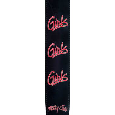 Planet Waves 25LMC02 MÖTLEY CRÜE Collection Correa de Cuero - Girls