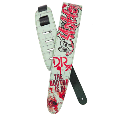 Planet Waves 25LMC03 MÖTLEY CRÜE Collection Leather Strap - Dr. Feelgood