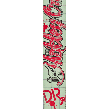 Planet Waves 25LMC03 MÖTLEY CRÜE Collection Leather Strap - Dr. Feelgood
