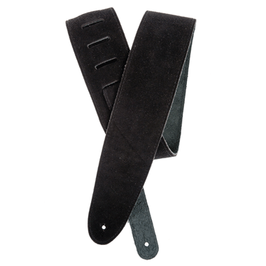 Planet Waves 25SS00-DX Deluxe Suede Strap, black