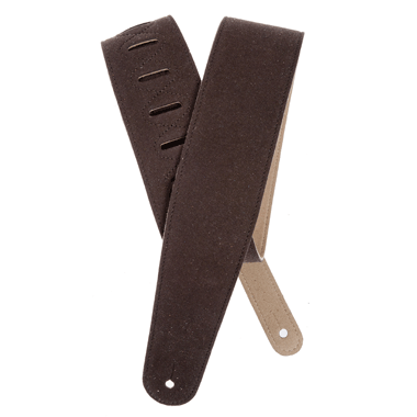 Planet Waves 25SS01-DX Deluxe Suede Strap Correa de Gamuza, color de coñac (marrón)