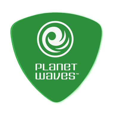 Planet Waves 2DGN4-25 Duralin Wide Picks 0.84mm Medium - green (25 pack)