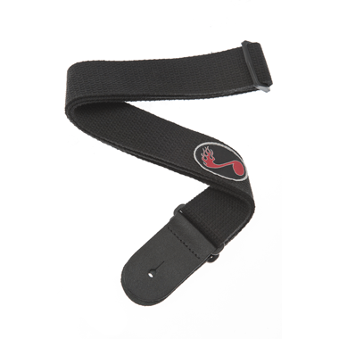 Planet Waves 50CTP01 Patch Collection Woven Strap (cotton) - Flaming Note