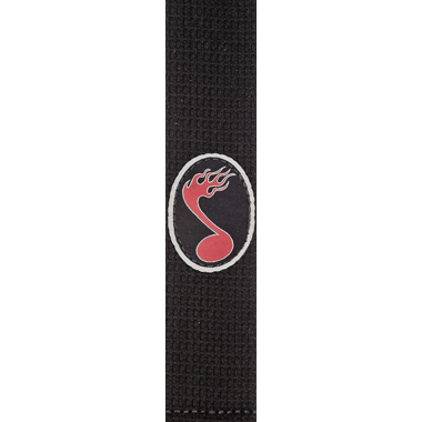Planet Waves 50CTP01 Patch Collection Woven Strap (cotton) - Flaming Note