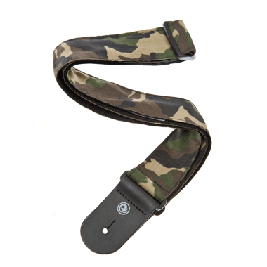 Planet Waves 50G04 Textile Collection Woven Strap (fabric/nylon) - Camouflage