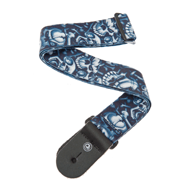 Planet Waves 50LT02 Lethal Threat Collection Strap - Skull Pile