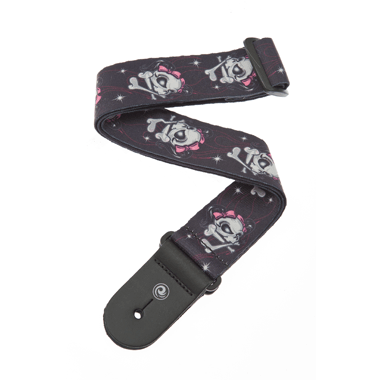 Planet Waves 50LT03 Lethal Threat Collection Strap - Girl Skulls