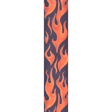 Planet Waves 50PLA01 Planet Lock Guitar Strap - Flames