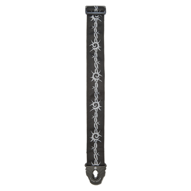 Planet Waves 50PLA04 Planet Lock Guitar Strap - Barbed Wire