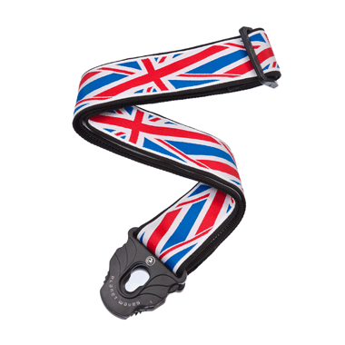 Planet Waves 50PLA11 Planet Lock Guitar Strap - Union Jack