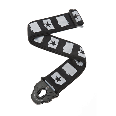 Planet Waves 50PLC01 Planet Lock Guitar Strap - Rock Star