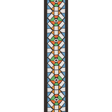 Planet Waves 50PLE02 Planet Lock Guitar Strap - Stained Glass