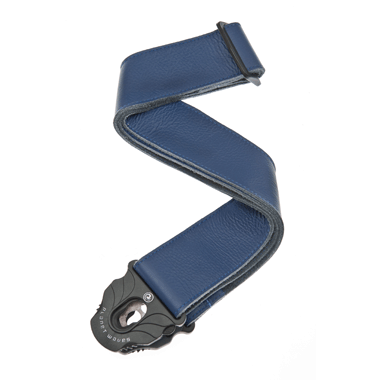 Planet Waves 50PLL02 Planet Lock Leather Strap, blue