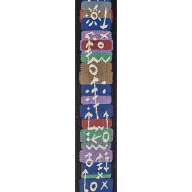 Planet Waves 50PM02 PAT METHENY Woven Strap Collection - Watercolors