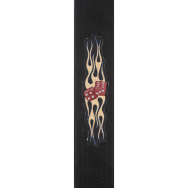 Planet Waves 64P05 Patch Collection Woven Strap (nylon) - Flaming Dice
