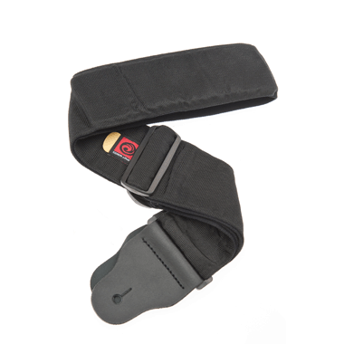 Planet Waves 74T000 3" Wide Padded Guitar/Bass Strap black