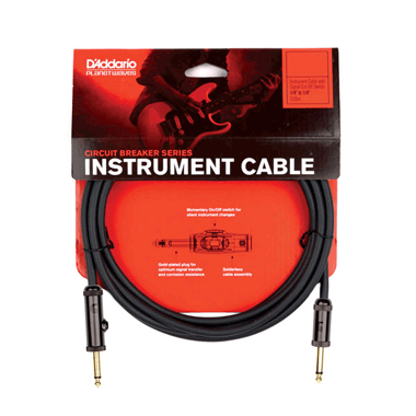 Planet Waves PW-AG-15 CIRCUIT BREAKER Series 1/4" Instrument cable, straight - straight 15Ft. (4.5m)