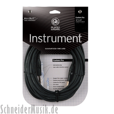 Planet Waves PW-CPGS-25 CUSTOM PRO Series Stereo 1/4" Instrument Cable, straight - straight 7,5 m