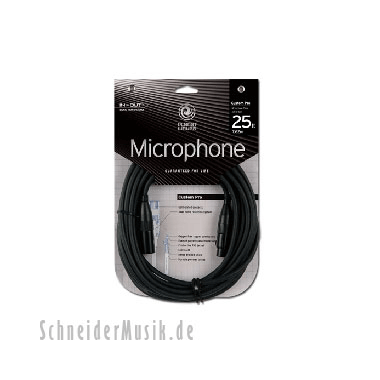 Planet Waves PW-CPM-10 CUSTOM PRO Series Microphone Cable, XLR Male - XLR Female 10Ft. (3.0m)