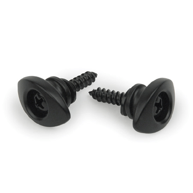Planet Waves PWEEP102 Elliptical End Pins - Black (2-pack)