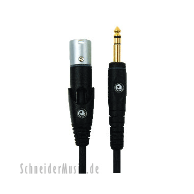 Planet Waves PW-GMMS-05 CUSTOM Series Swivel Speaker Cable, XLR male - Stereo straight  5Ft. (1.5m)