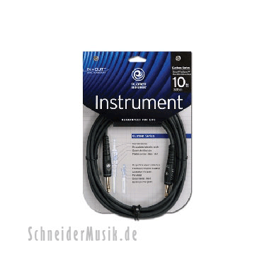 Planet Waves PW-GS-05 CUSTOM Series Stereo 1/4" Instrument Cable, straight - straight  5Ft. (1.5m)