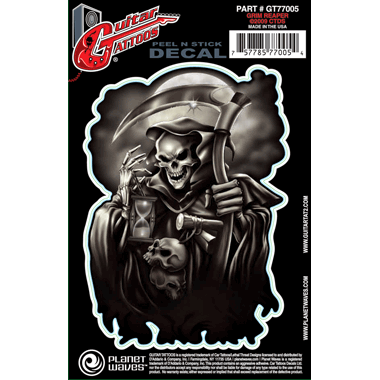Planet Waves GT77005 Guitar Tattoo "Grim Reaper"