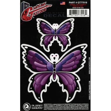 Planet Waves GT77018 Guitar Tattoo "Tribal Butterfly"