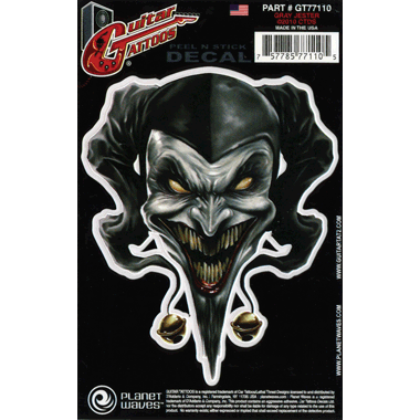 Planet Waves GT77110 Guitar Tattoo "Grey Jester"