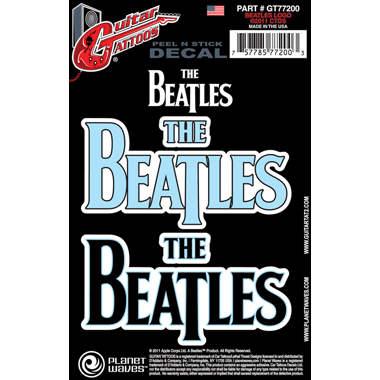Planet Waves GT77200 Guitar Tattoo "The Beatles Logo"