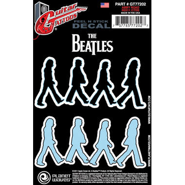 Planet Waves GT77202 Guitar Tattoo "The Beatles Abbey Road"