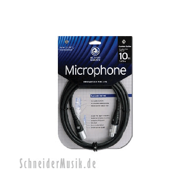Planet Waves PW-M-05 CUSTOM Series Microphone Cable, XLR male - XLR female 5Ft. (1.5m)