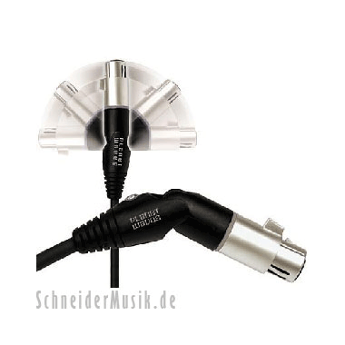 Planet Waves PW-MS-25 CUSTOM Series Swivel Microphone Cable, XLR female - XLR male 25Ft. (7.5m)