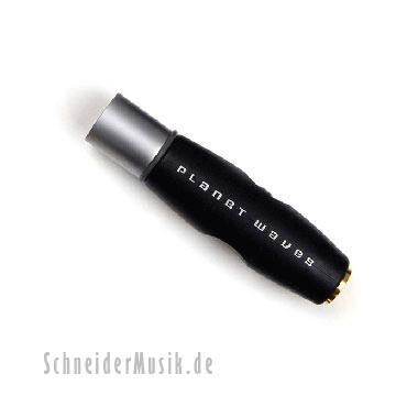 Planet Waves PW-P047Z Single Adapter, XLR Male - 1/4" Female Stereo
