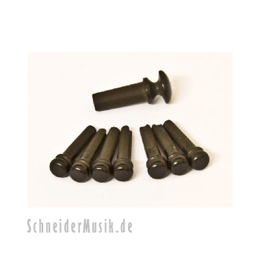 Planet Waves PWPS1 Bridge & End Pins Ebony