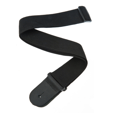 Planet Waves PWS100 Polypropylene Guitar Strap, black