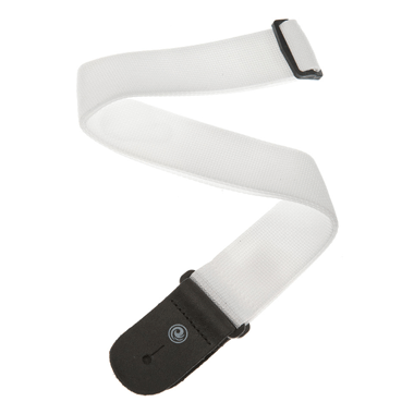 Planet Waves PWS108 Polypropylene Guitar Strap white