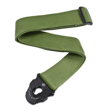 Planet Waves PWSPL207 Polypropylene Planet Lock Guitar Strap - Green