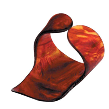 Planet Waves 4CSH6-5 Finger Picks Celluloid shell-coloured Large (5 pack)